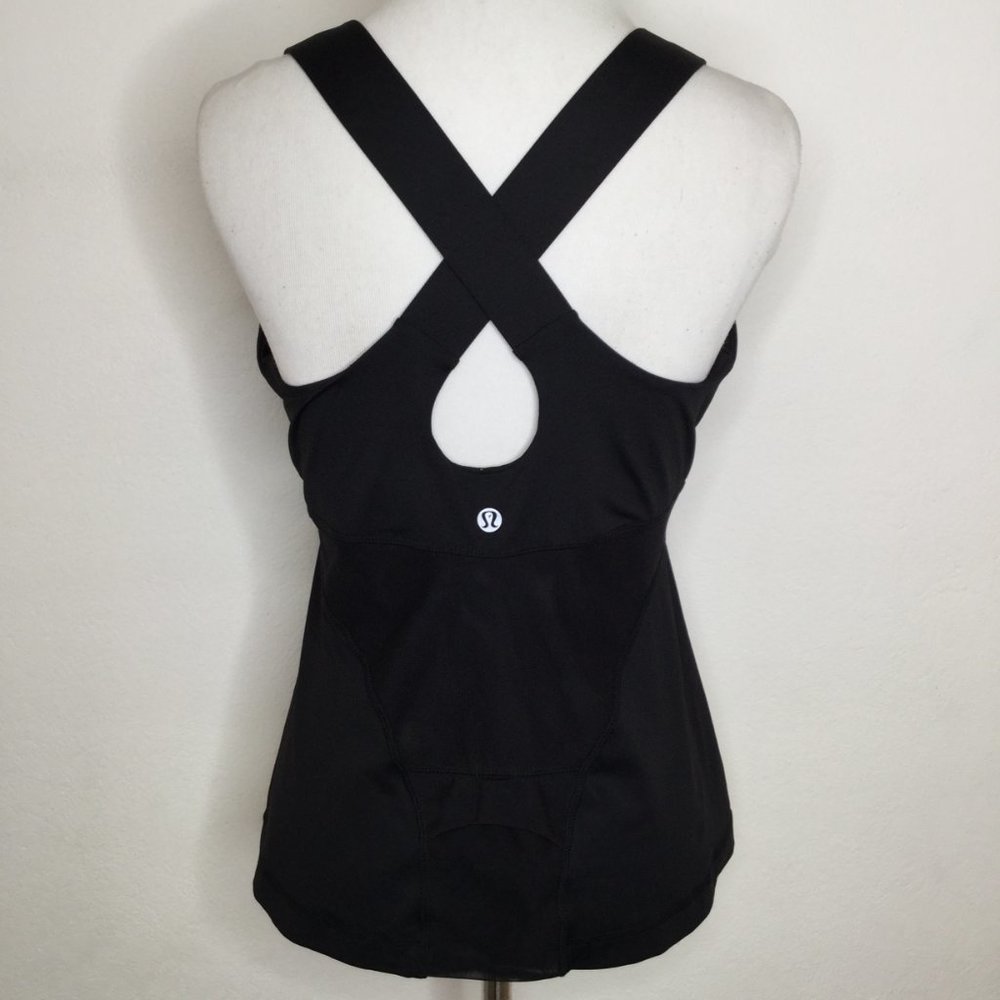 Lululemon Black Tank  sz 10